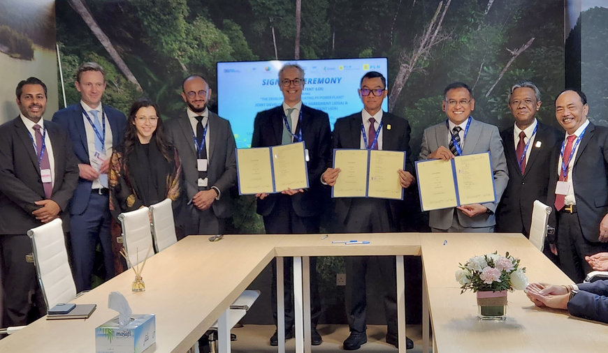ACWA POWER SIGNS DEAL TO DEVELOP THE LARGEST GREEN HYDROGEN PROJECT IN INDONESIA 
